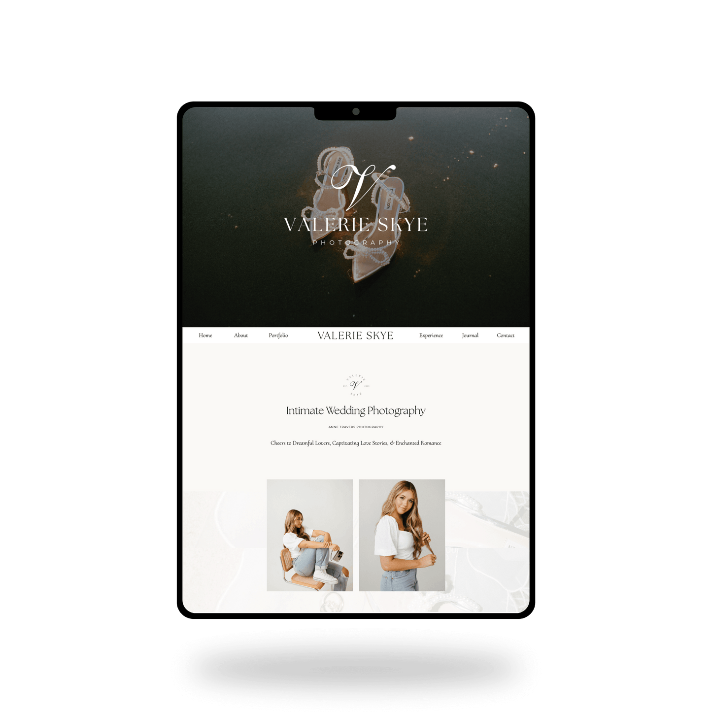 Valerie Skye Showit Website Template